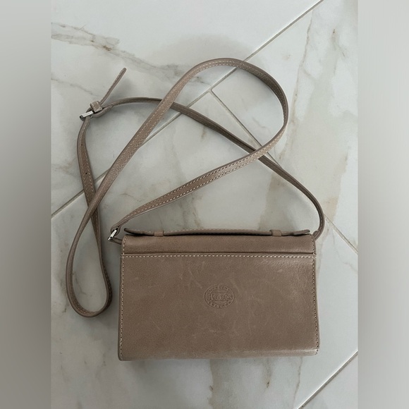 Taupe Roots wallet purse - Picture 2 of 5